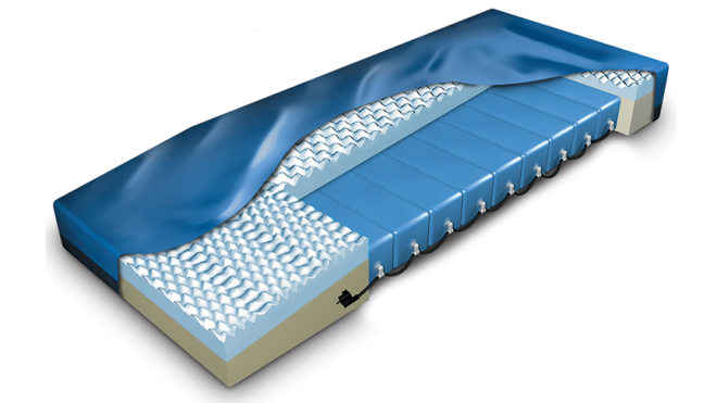 orthopedic interlaced air travel mattress