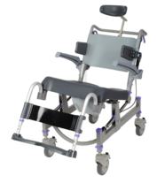 EZPZ- AT (Attendant Tilt) Mobile Shower Commode Chair